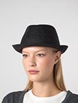Шляпа STETSON арт. 1110102 TRILBY WOOLFELT (серый)